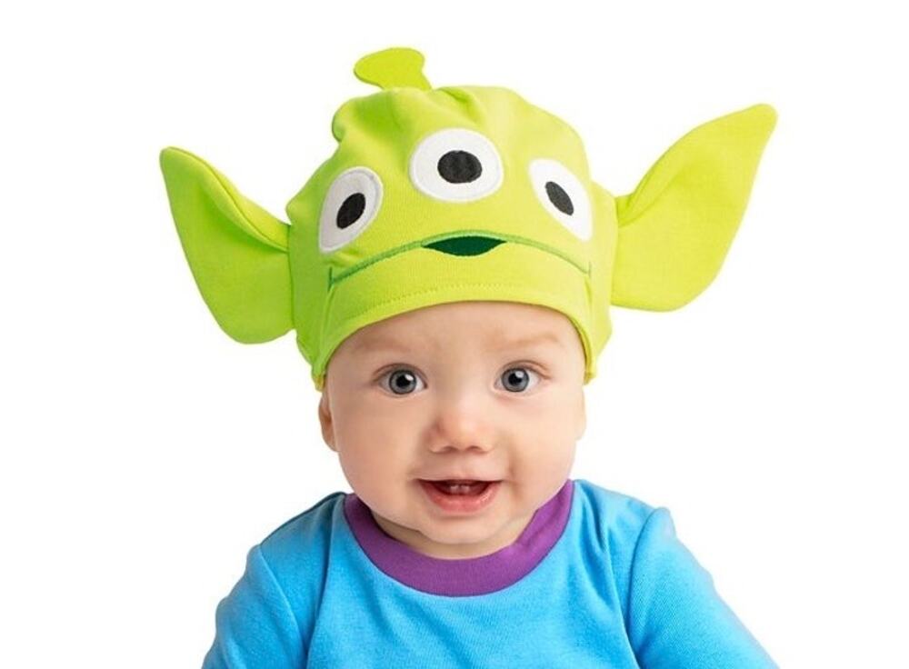 Disney Baby Toy Story Martian Hat neon lime green